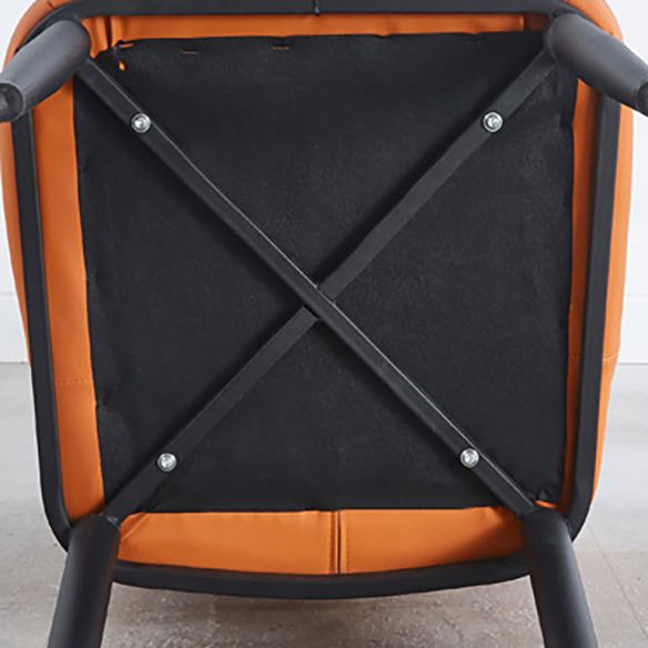 Minimalist Style Table Set with Sintered Stone Dining Table and Padded Chairs