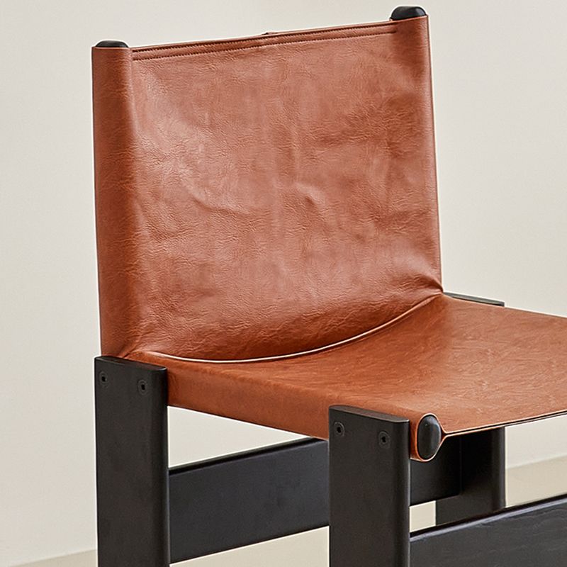 Modern Simple Side Chair Solid Wood Side Dining Chair for Bedroom