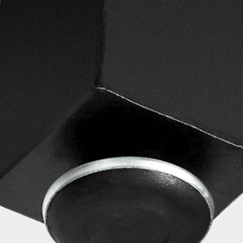 Brown Modern Style Bar Table in Metal and Wood Indoor Counter Table