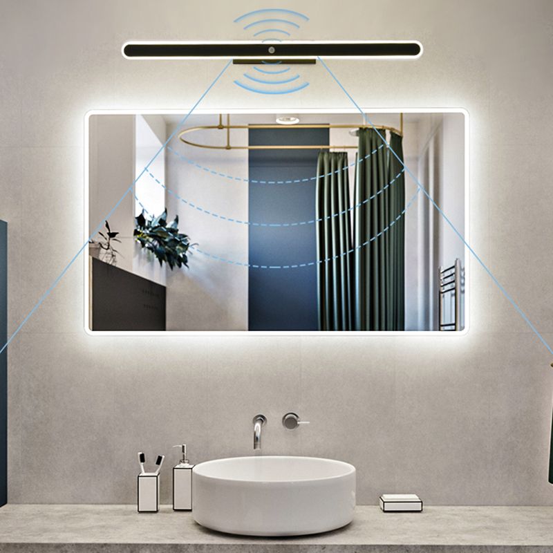 Minimalism Contemporary Style Inductive LED Vanity Wall Lighting Light for Bathroom