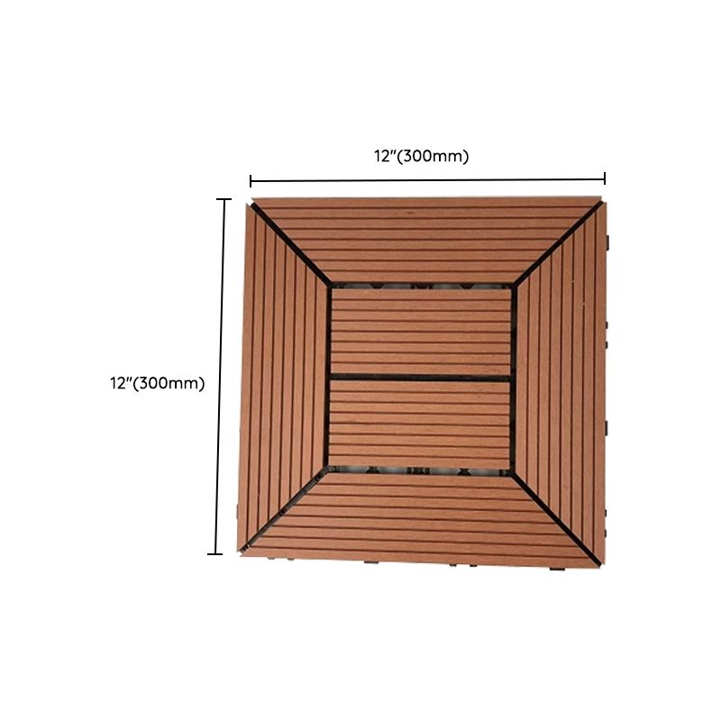 Deck Plank Loose Lay Manufactured Wood Decking Tiles Outdoor Flooring