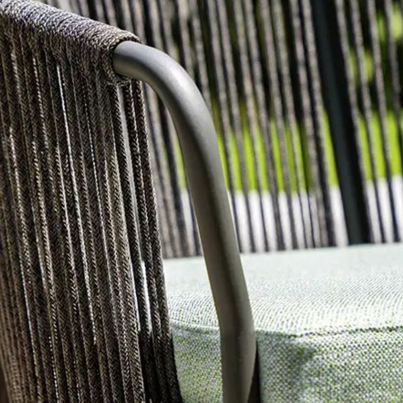 Round Patio Dining Table Set 1/2/5/6 Pcs Stone Top Patio Dining Table with Chairs