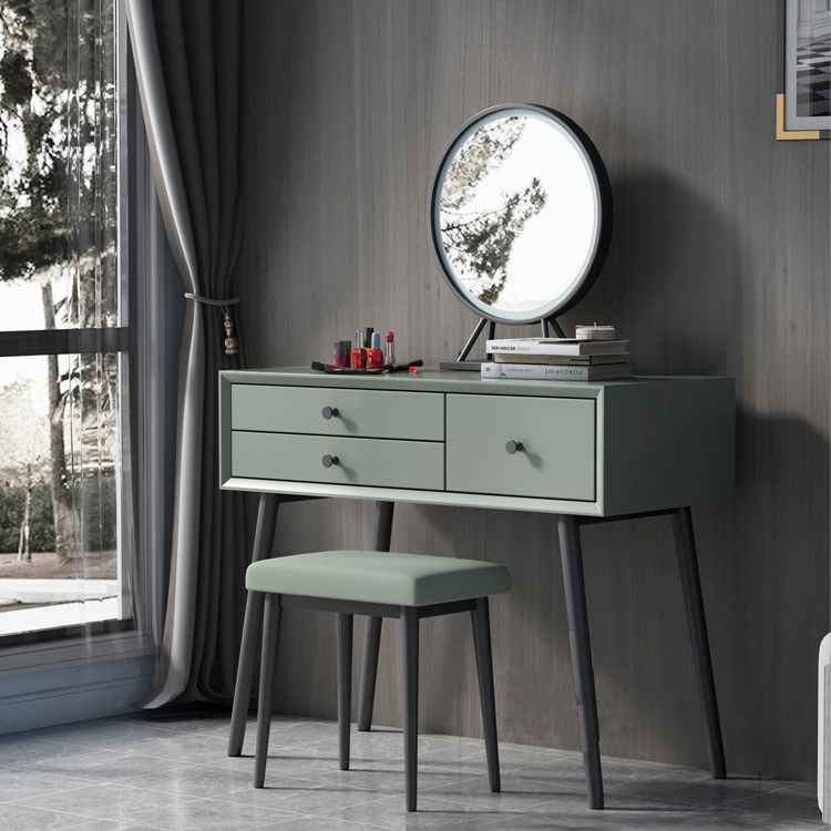Modern 233.46" Height 3-Drawer Table Top Makeup Vanity for Bedroom