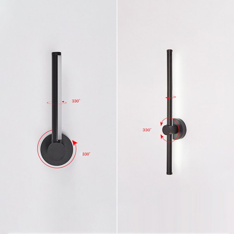 Modern Wall Lights Linear Sconce Light Fixtures Metal 1 Light Wall Sconces