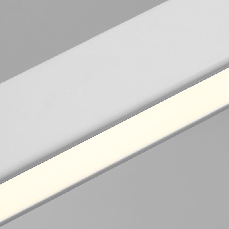 Modern Led Island Licht armatuur rechthoekige vorm hanglampje voor huis eetkamer