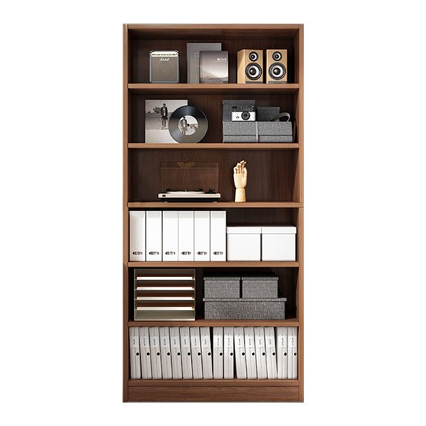 Closed Back Modern Style Bookshelf Wood Bookcase for Office Use