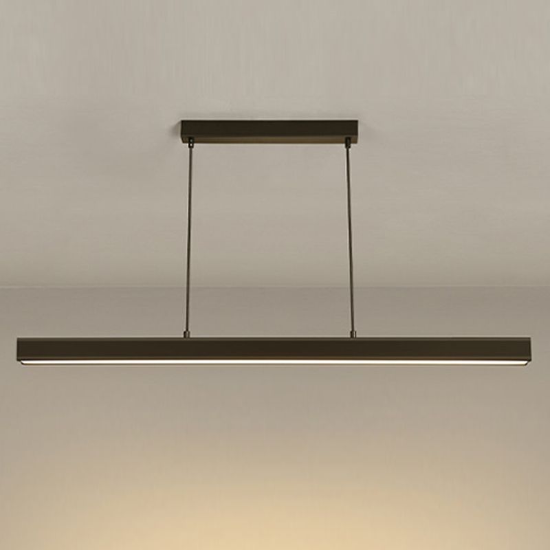 LED Kitchen Island Lighting Contemporary Black/White Ceiling Light for Home