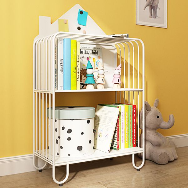 Scandinavian Style Bookshelf Open Back Bookcase for Office and Study Room