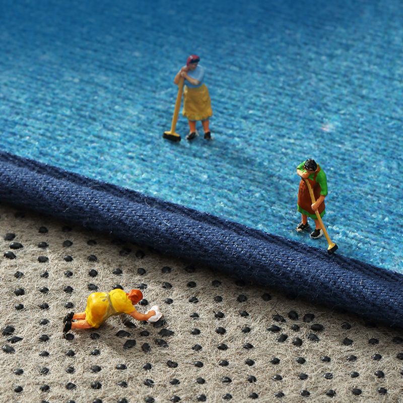 Modern Decoration Rug Multi Colored Abstract Patterned Area Carpet Polyster Non-Slip Backing Pet Friendly Rug