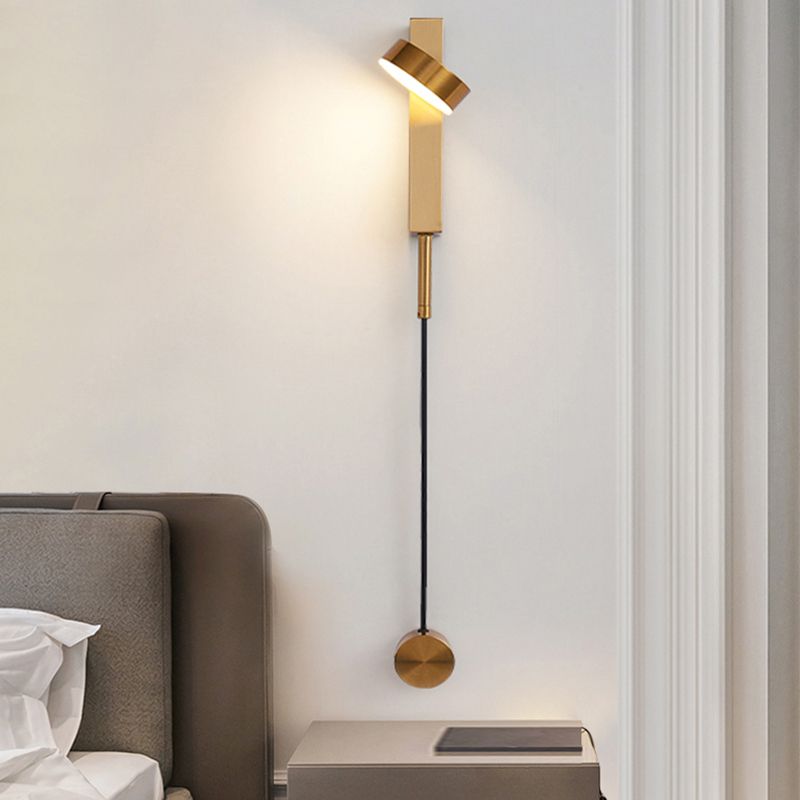 Runde Form Metallwand Licht moderner Stil 1 Lichtwandhalterung Licht