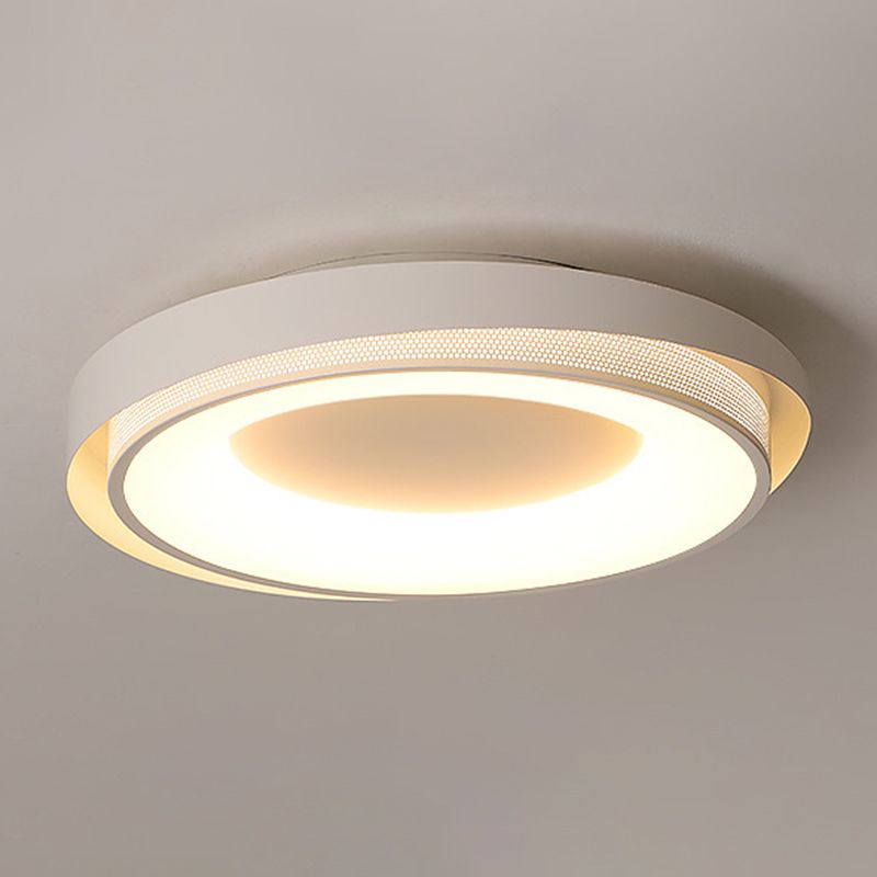 LED Modern Ceiling Light White Flush Mount Lighting for Restaurant