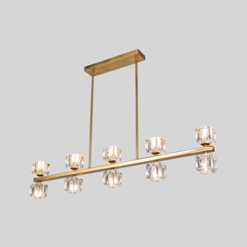 Lampade del lampadario multi -testa nordico per il ristorante