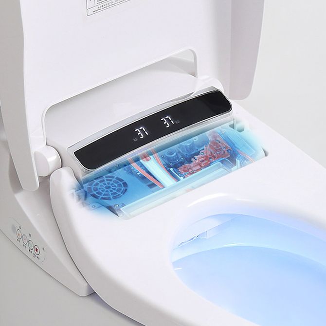 Modern Floor Mount Toilet Bowl Siphon Jet Bidet Toilet with Seat for Bathroom