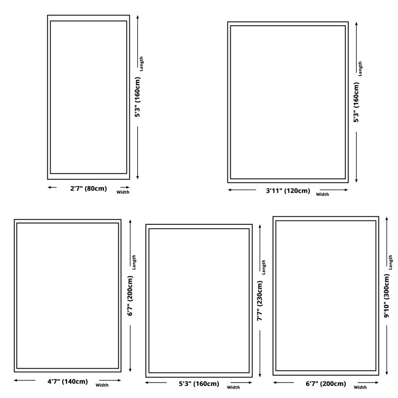 Solid Color Simple Indoor Rug Polyester Gradient Effect Carpet Non-Slip Backing Rug for Living Room