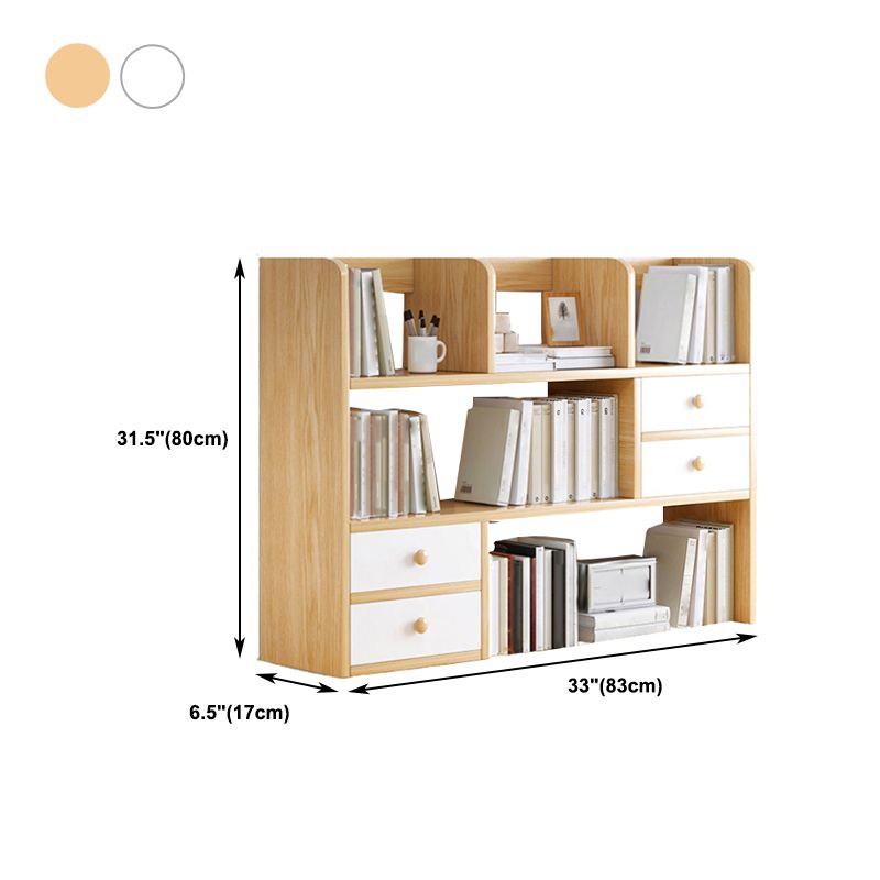 Modern Style Bookshelf Enginner Wood Bookcase for Home Office