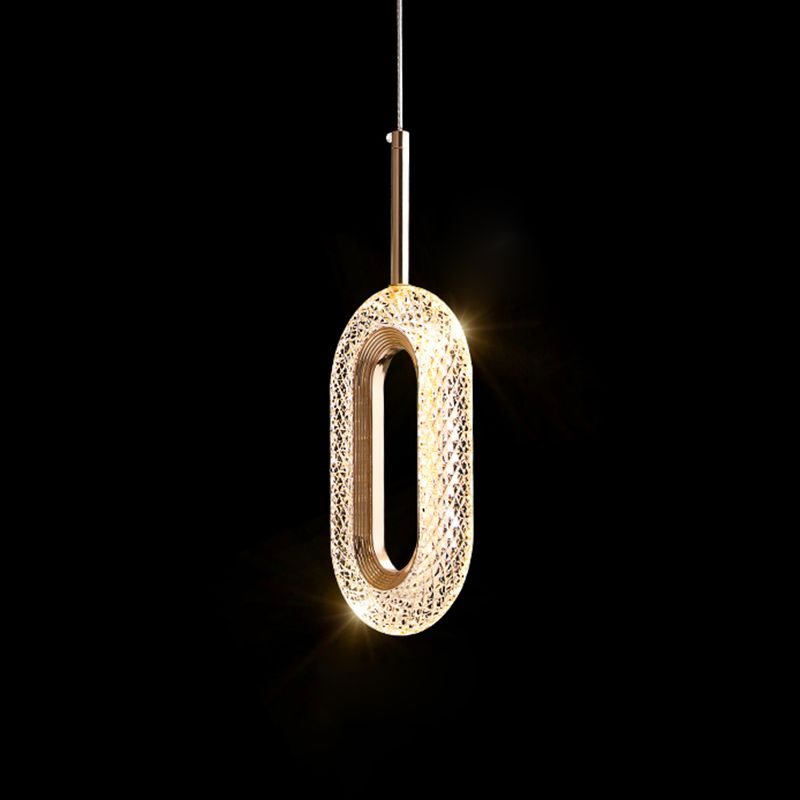 Acrylique en suspension d'éclairage minimalisme PENDANT LET