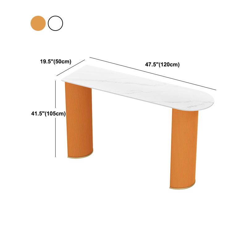 Modern Free Form Bar Set 1/2/5 Pcs Stone Bar Table with Upholstered Stools