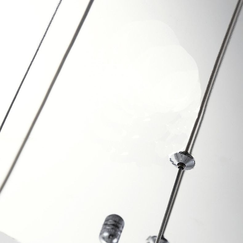 Cherries Hanging Light Fixtures Contemporary Glass Ceiling Pendant for Stairwell