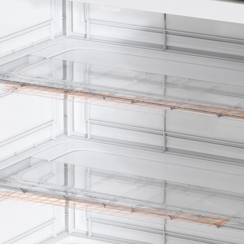 Contemporary Style Wardrobe Plastic Bedroom Wardrobe Closet with Storage