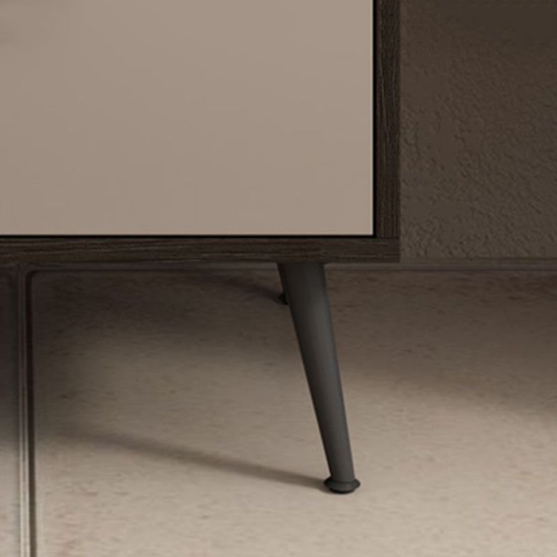 Contemporary Stone Chest Bedroom Vertical Storage Chest with Drawers