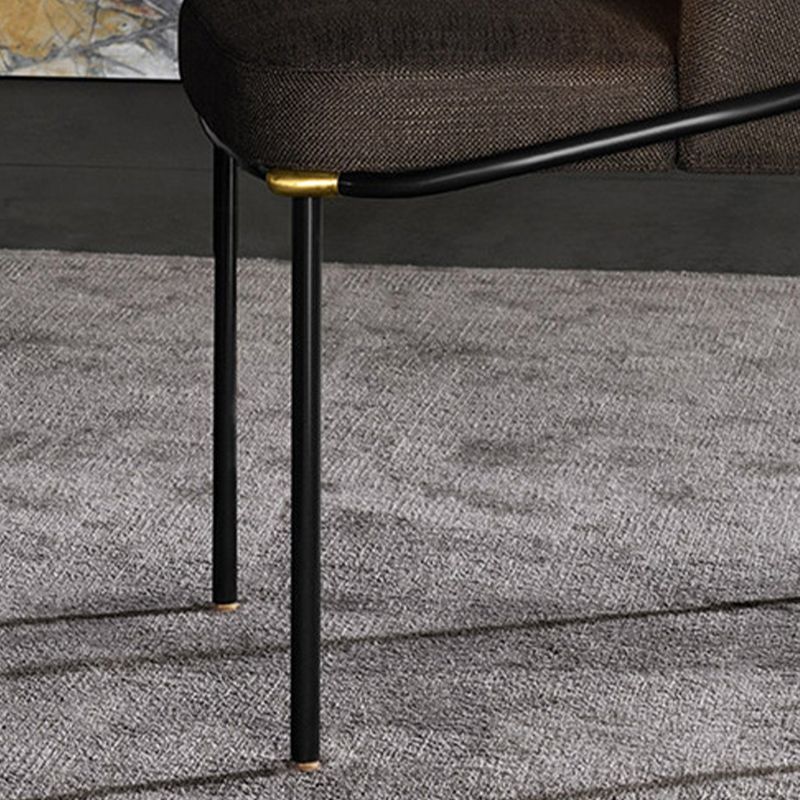 Glam Style Parsons Side Chair Indoor Dining Chair for Home Use