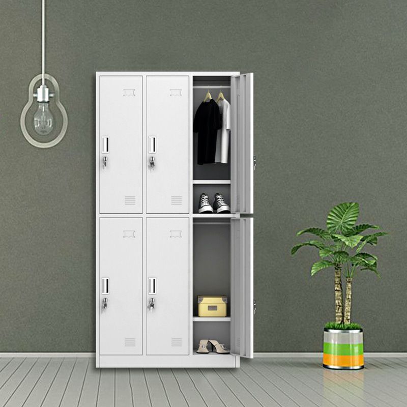 Hinged Door Storage Cabinet for Home Contemporary Metal Cabinet