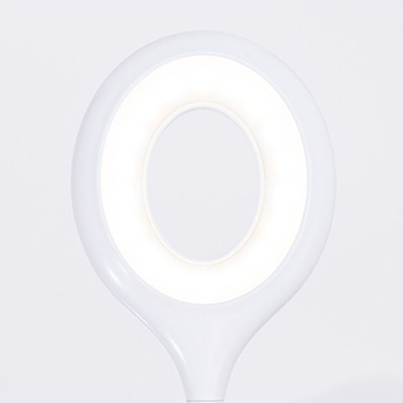 Éclairage de bureau en plastique circulaire LED ÉTUDE BLANC NORC