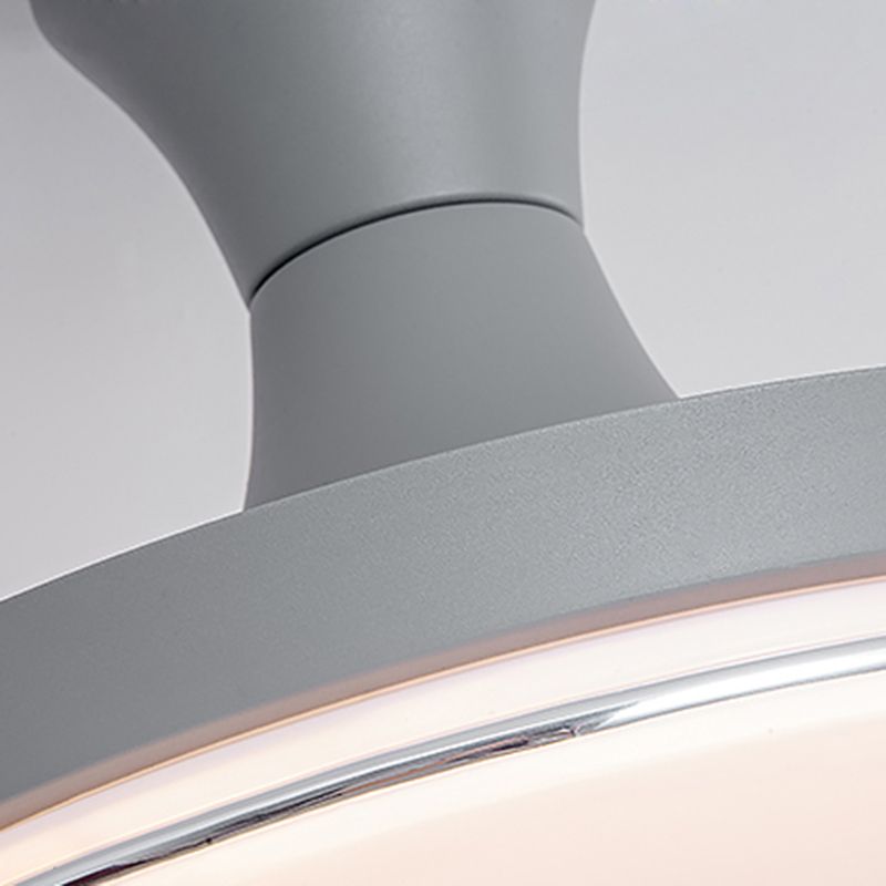 Invisibles Blades ventilateur de la fréquence de lumière Conversion de la chambre pour enfants LED LED LETHER