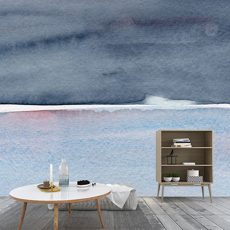 Environmental Wall Mural Wallpaper Abstract Watercolor Bedroom Wall Mural