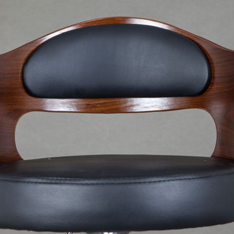 Rotating Barstool Nordic Style Steel Pedestal Bar Stool for Dining Room