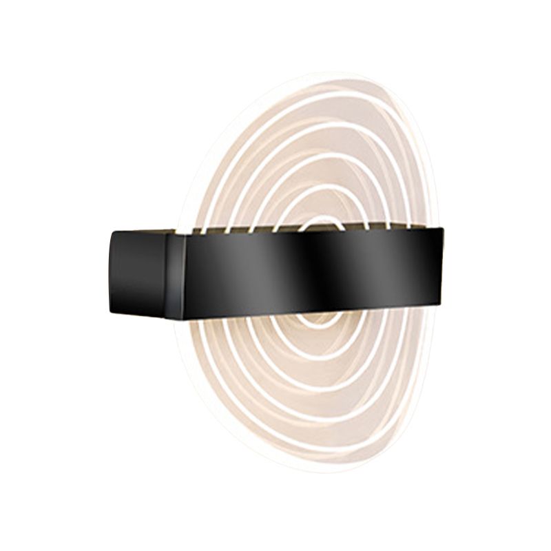 Modern Unique Shape Wall Light Fixture 1 Light Wall Mounted Lighting