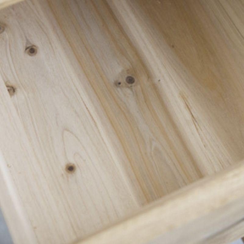 Modern Natural Solid Wood With Drawer Bedroom Makeup Vanity Desk