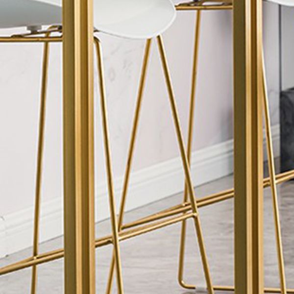 1/2/3/5 Pieces Pub Table Set Rectangular Bar Stool and Table Set