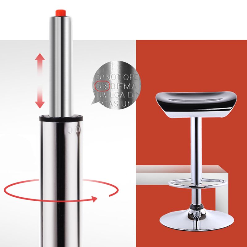 Industrial Style Bar-stool with Adjustable Height Metal Leg for Counter Restaurant,1 Piece