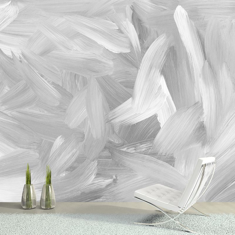 Horizontal Illustration Abstract Mural Environment Friendly Wallpaper for Home