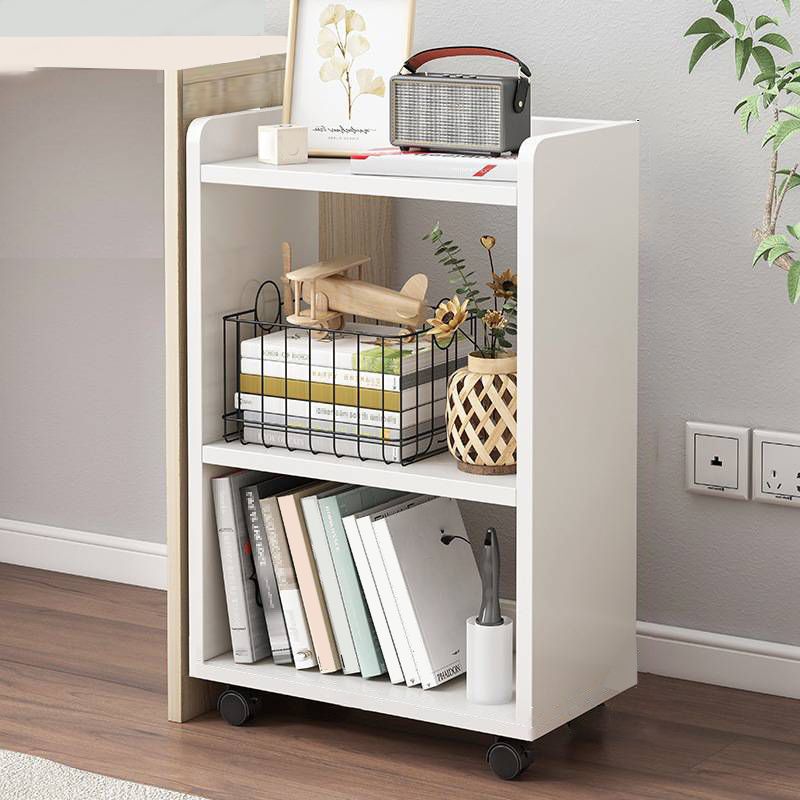 Contemporary Open Book Shelf Wooden Shelf Bookcase for Office