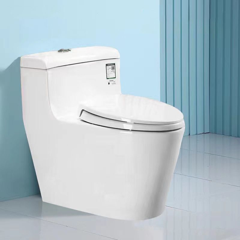 Porcelain Siphon Jet Toilet Floor Mounted One Piece Toilet Urine Toilet