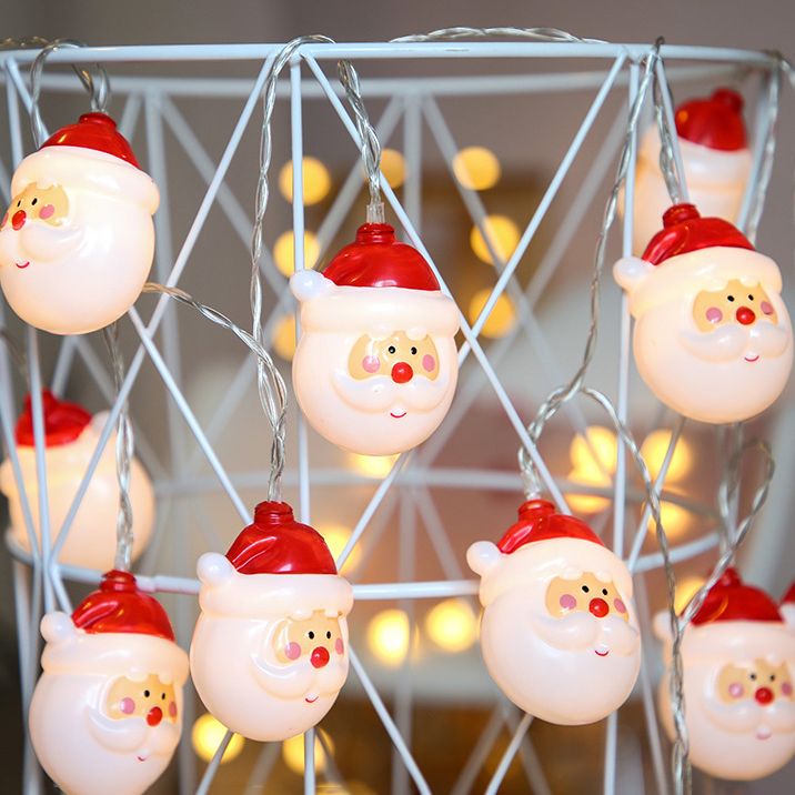 Modern Romantic LED Christmas Lamp Plastic Decorative Lights for Exterior Spaces