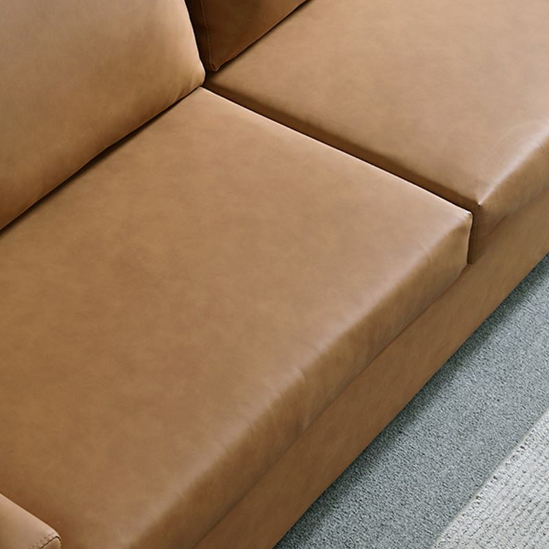 Faux Leather Sleeper Sofa Pillow Back Pillow Included Futon Sleeper Sofa