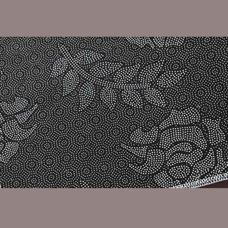 Gorgeous Floral Printed Rug Multicolored Contemporary Rug Non-Slip Backing Carpet for Home Decor