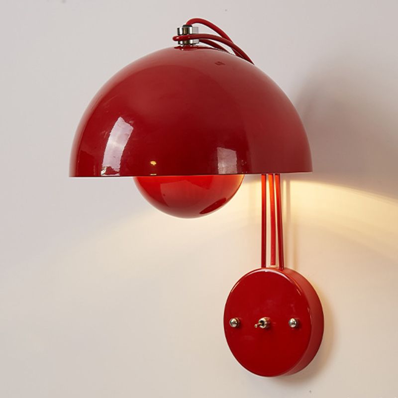 Done Shaded Wall Light Modernism Polish Finish Lighting for Home