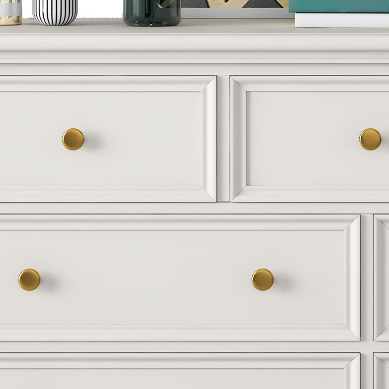 Solid Wood Storage Chest Dresser Traditional Dresser with Drawers