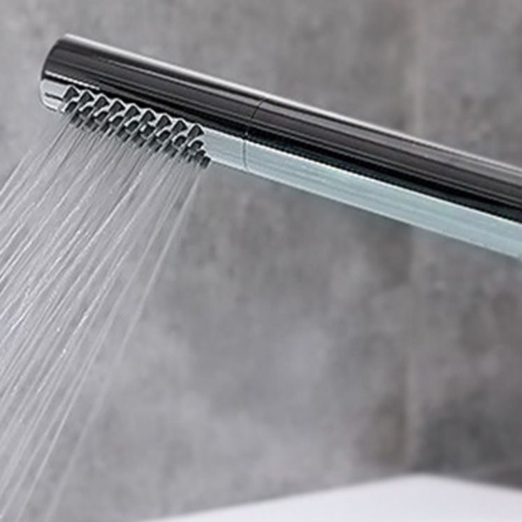 Wall Mounted Tub Faucet 2 Handle Valve Tub Spout Trim with Hand Shower