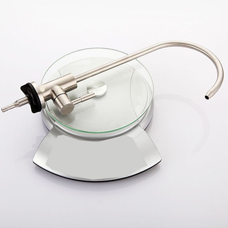 Modern Metal Kitchen Faucet Single Handle One Function Water Faucet