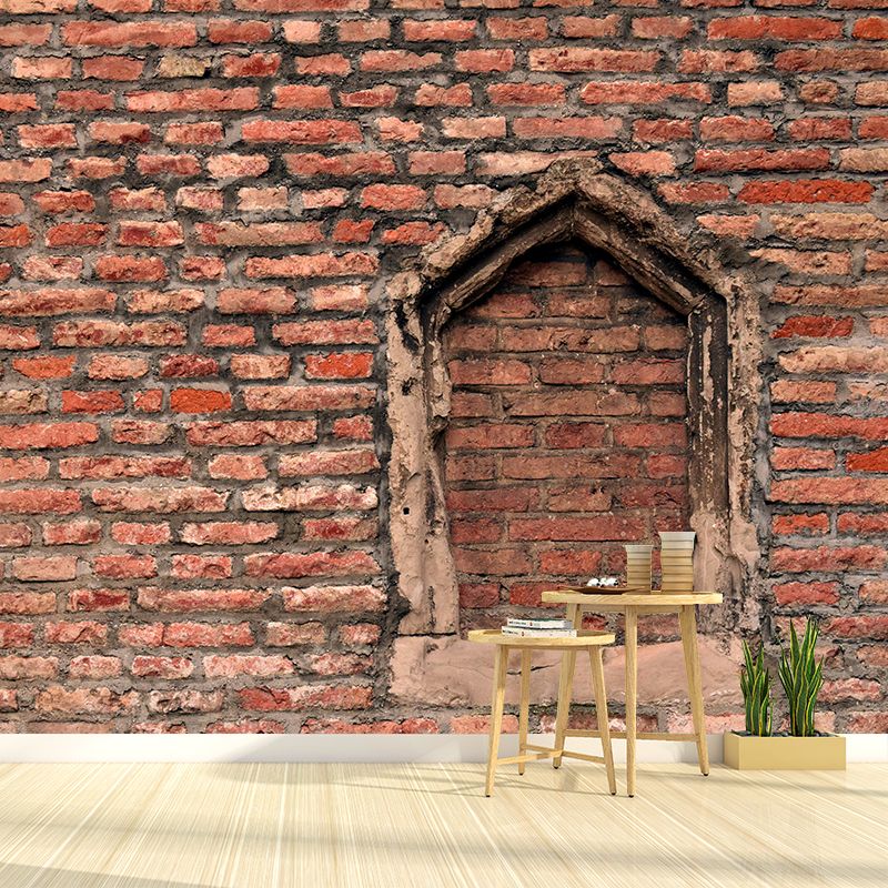 Countryside Style Brick Wall Wall Covering Stain Resistant Living Room Wall Decor