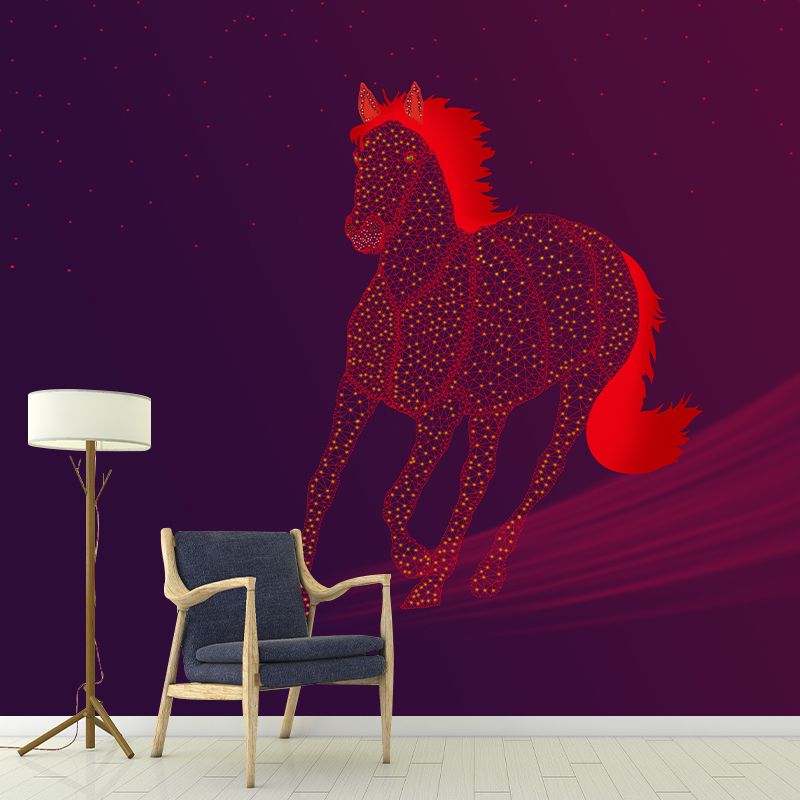 Animal Pattern Illustration Mural Environment Friendly for Living Room Home Decor