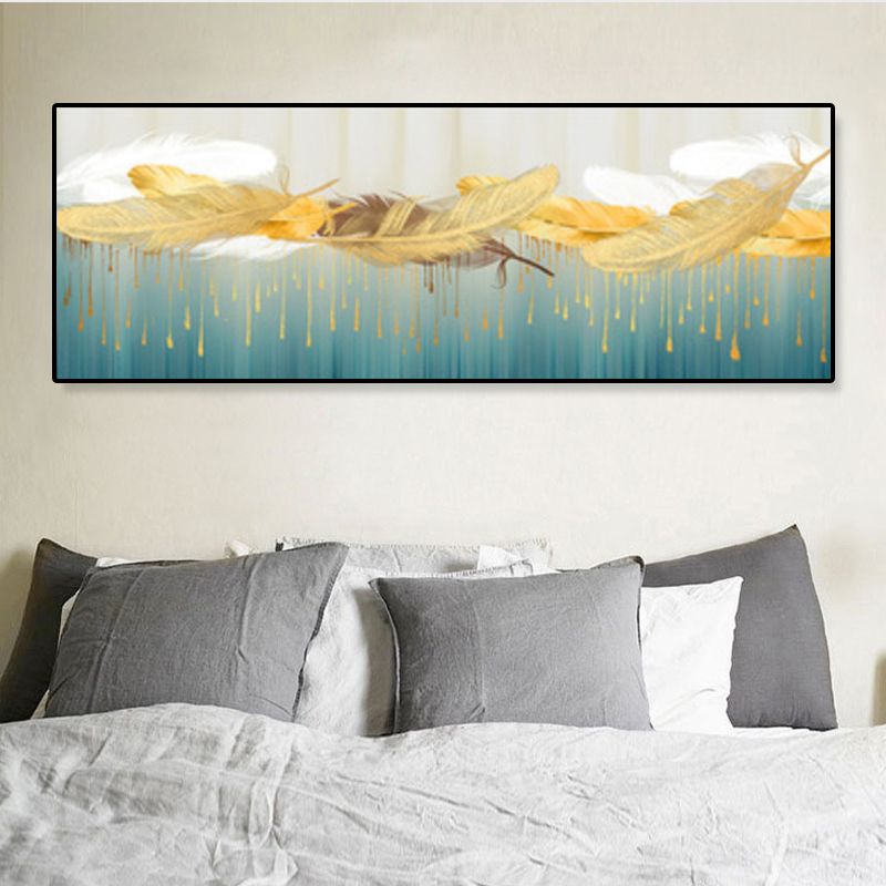 Textured Still Life Drawing Wall Art Canvas Nordic Style Wall Decor for Living Room