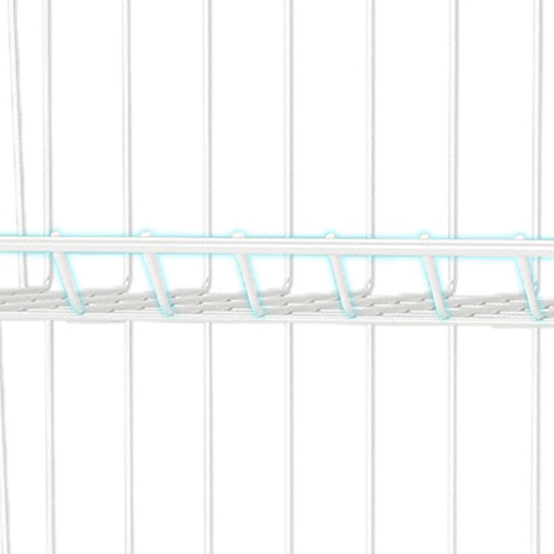 Zeitgenössischer Stil Metal Geometrisches Bücherregal geschlossen Back Bücherregal