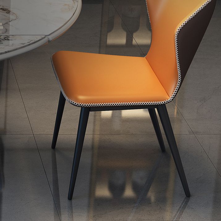 Modern Sintered Stone Dining Room Set with Round Table Space-Saving Design Dining Table Furniture