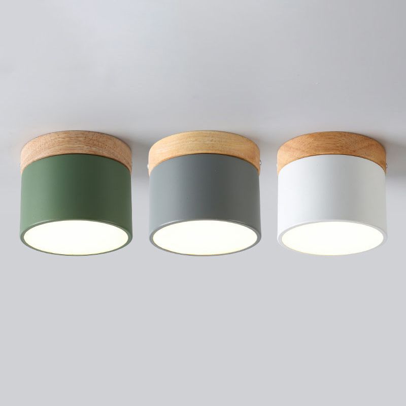 Cilinderslaapkamer Inbouwverlichting Simplistisch Metallic Simplistisch LED-inbouwarmatuur